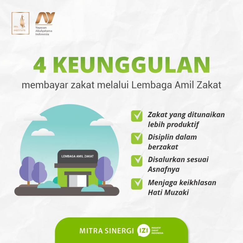 4 Keunggulan Membayar Zakat Melalui Amil Zakat