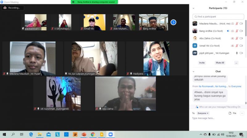 Akselerasi Cabang YAI melalui Roadshow Virtual