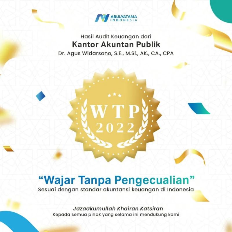 ALHAMDULILLAH, YAI RAIH PREDIKAT "WAJAR TANPA PENGECUALIAN" DUA TAHUN BERTURUT-TURUT
