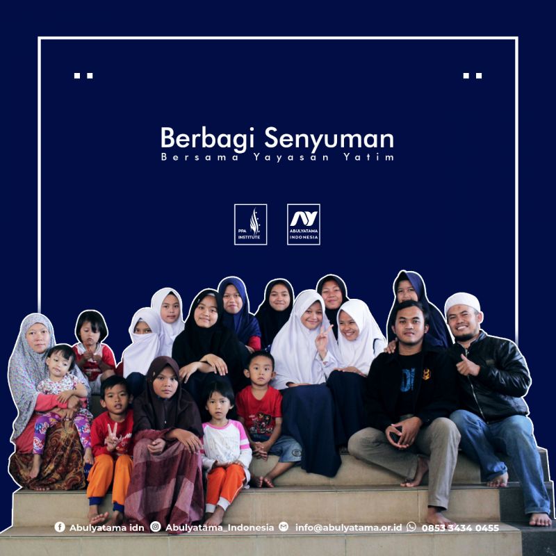 Berbagi Senyuman Bersama Yatim