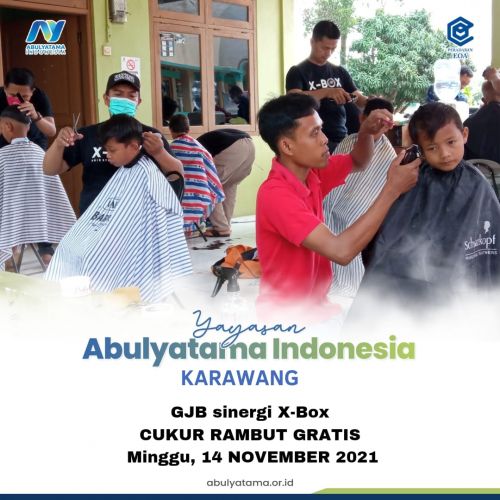 Cukur Rambut Gratis di Kecamatan Ciampel Karawang