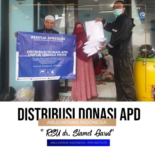 Distribusi APD untuk RS dr. Slamet Garut