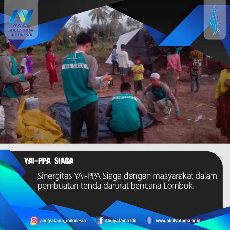 Giat YAI-PPA Siaga di program PPA Peduli Lombok