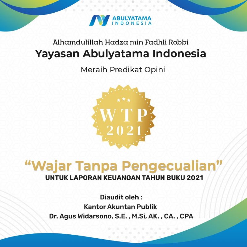 Jalani Proses Audit Eksternal, YAI Raih Opini WTP