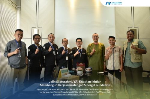 Jalin Silaturahim, YAI Kuatkan Ikhtiar Membangun Kerjasama dengan Sinergi Foundation