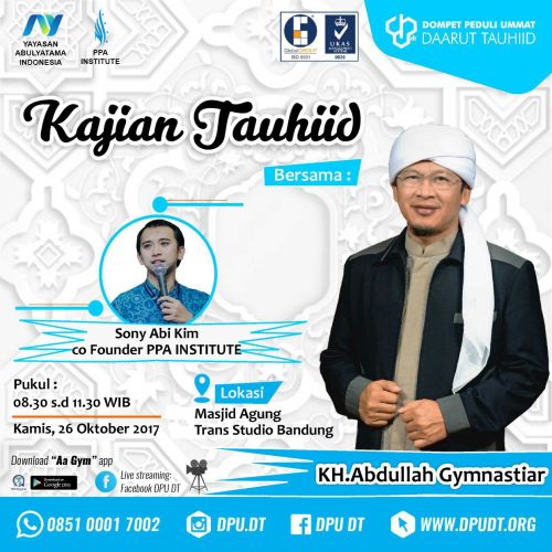 Kajian Tauhid Bersama Sony Abi Kim