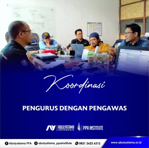 Koordinasi Pengurus dengan Pengawas YAI