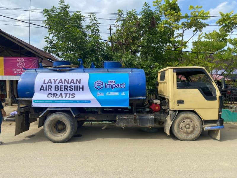 LAZNAS Abulyatama Indonesia Kirimkan 6 Water Truck untuk Bantu Penyintas Banjir Sumatra dan Aceh