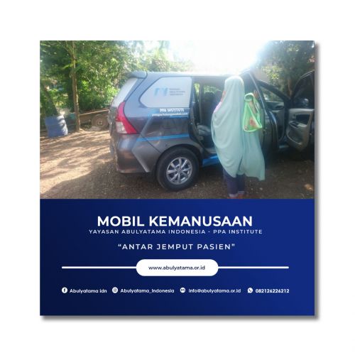 Mobil Kemanusiaan Antar Pasien ke Indramayu