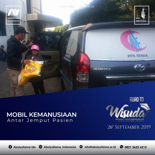 Mokem Antar Pasien Ke Cirebon