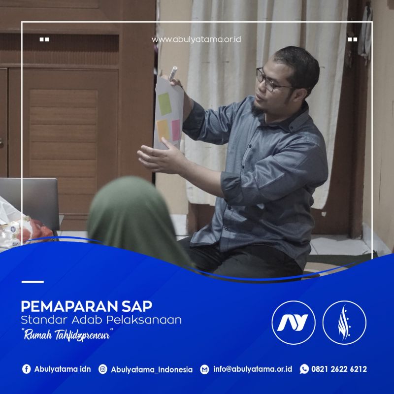 Pembekalan SAP Rumah TahfidzPreneur