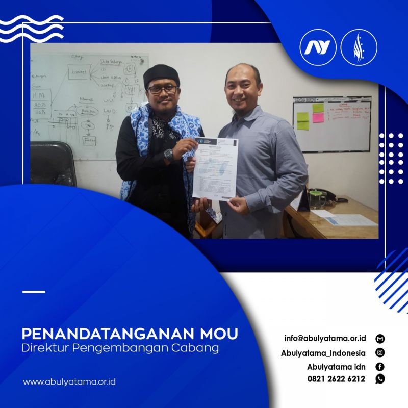 Penandatanganan MoU Direktur Pengembangan Cabang/DAI
