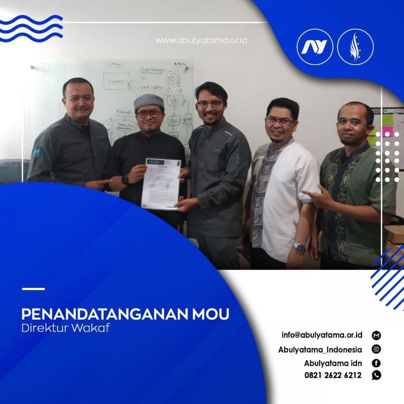Penandatanganan MoU Direktur Wakaf