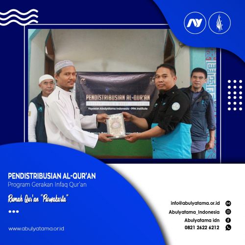 Pendistribusian Al Qur`an ke 5 RQ PPA
