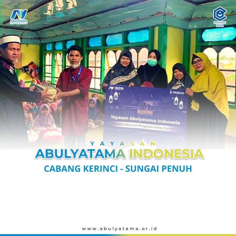 Pendistribusian Program Infaq Al-Qur`an