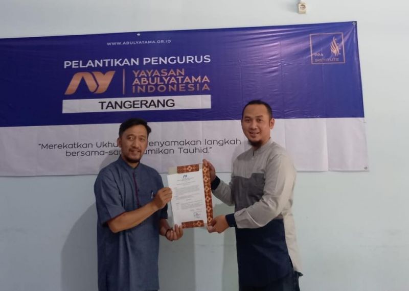 Pengangkatan Ketua YAI Cabang Tangerang : Menguatkan Arah Langkah dalam Peradaban EOA