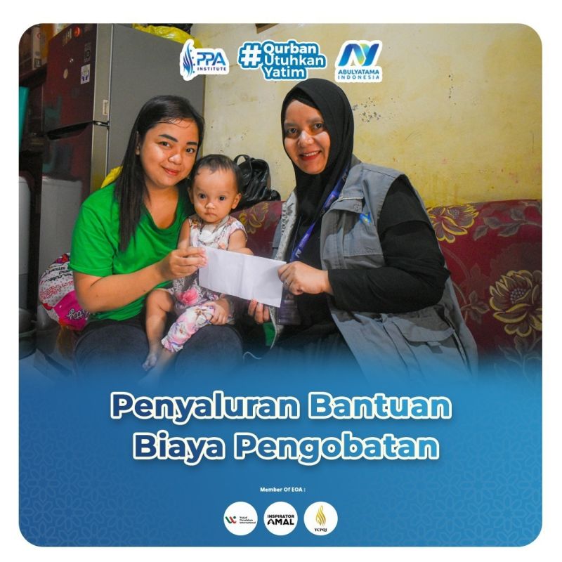 Penyaluran Biaya Pengobatan untuk Fazia