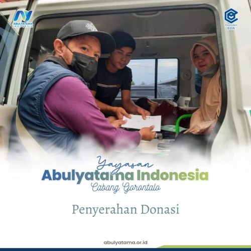Penyerahan Donasi Pada Korban Luka Bakar Adik Marvel Oleh Tim PPA Siaga Gorontalo 