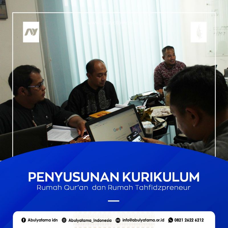 Penyusunan Kurikulum RQPPA dan RTP