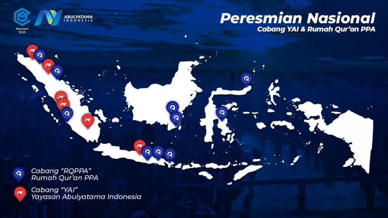 Peresmian dan Pelantikan Pengurus 6 Cabang YAI