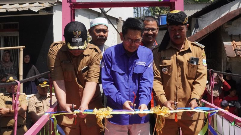 Peresmian Jembatan Asa : Penghubung Baru untuk Desa Sukatani dan Mekarsari
