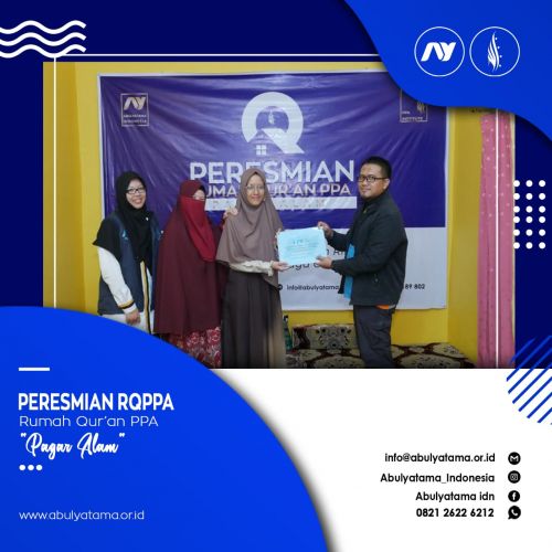 Peresmian RQPPA Pagar Alam