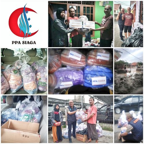 PPA Siaga Distribusikan Bantuan Korban Banjir JABODETABEK