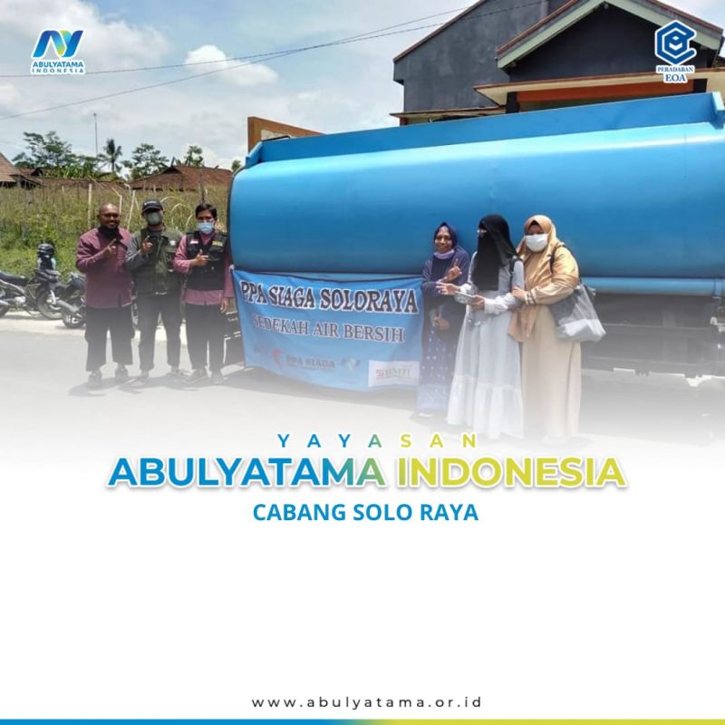 PPA Siaga Soloraya Berbagi Air Bersih