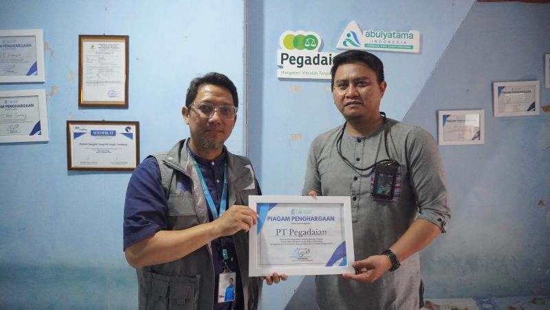 PT Pegadaian Serahkan Bantuan untuk Rumah Sehat Anugerah Langit