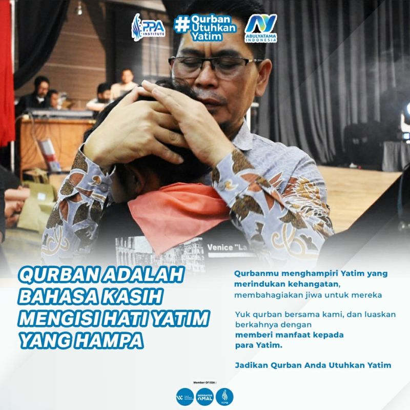 Qurban Adalah Bahasa Kasih Mengisi Hati Yatim yang Hampa