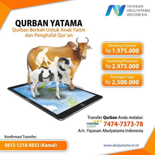 Qurban Yatama, Qurban Berkah untuk Anak Yatim dan Penghafal Quran