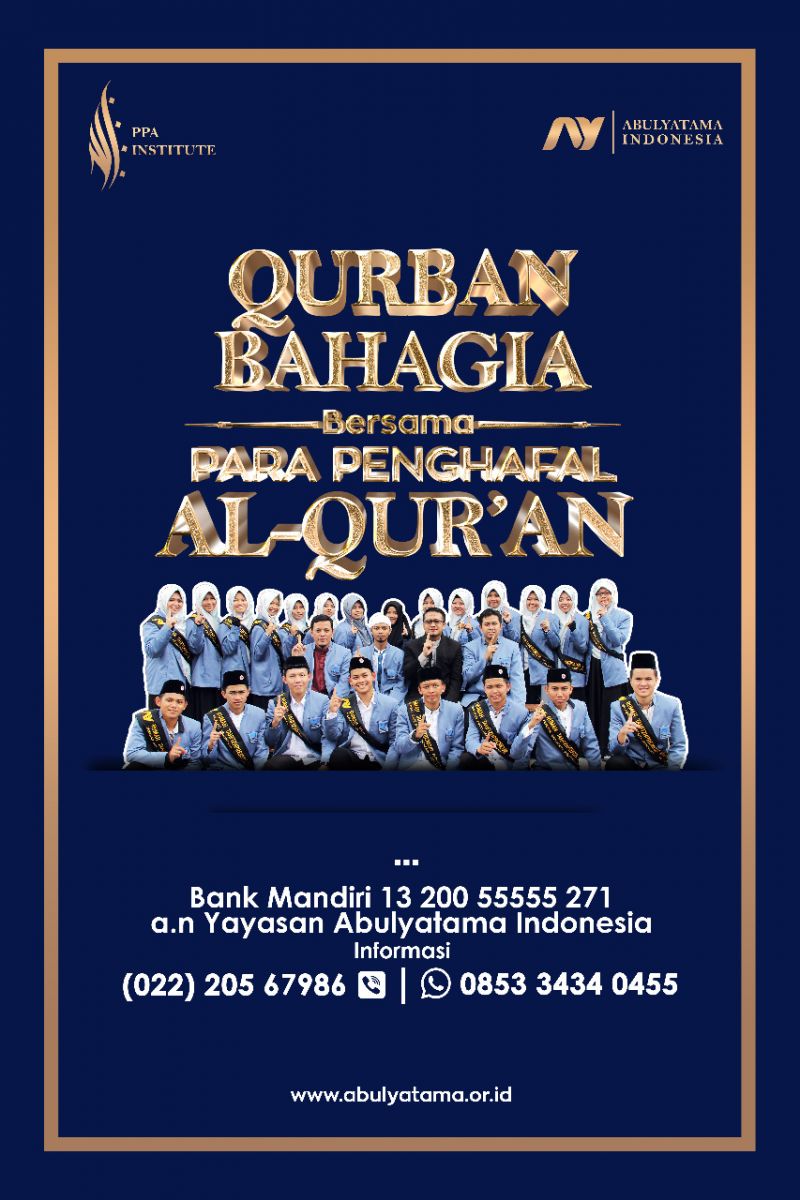 Qurban Yatama, Qurban Berkah untuk Anak Yatim dan Penghafal Quran