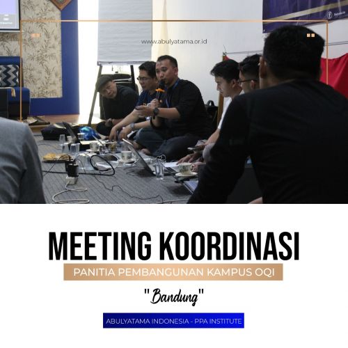 Rapat Panitia Pembangunan Kampus Terpadu OQI