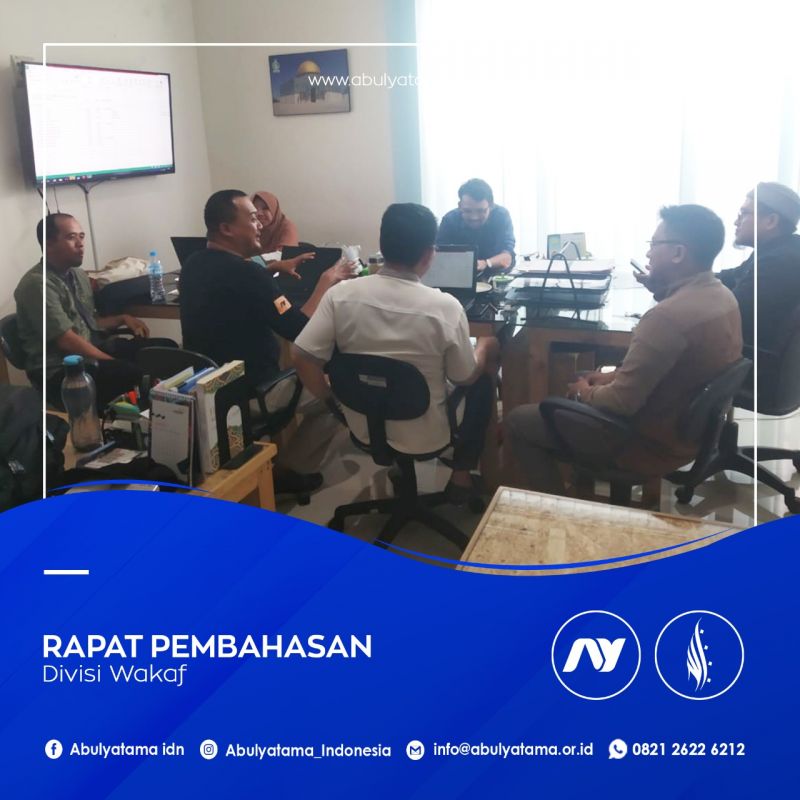 Rapat Pembahasan Divisi Wakaf Yayasan Abulyatama Indonesia