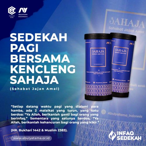 Sedekah Pagi bersama Kencleng SAHAJA (Sahabat Jajan Amal)