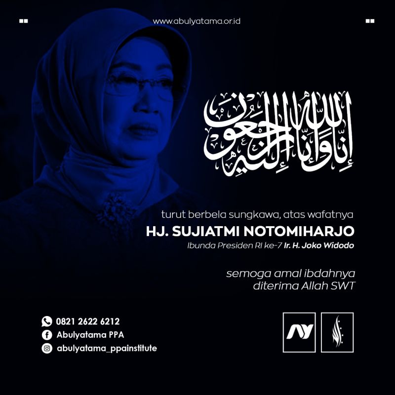 Selamat Jalan Ibu Sujiatmi