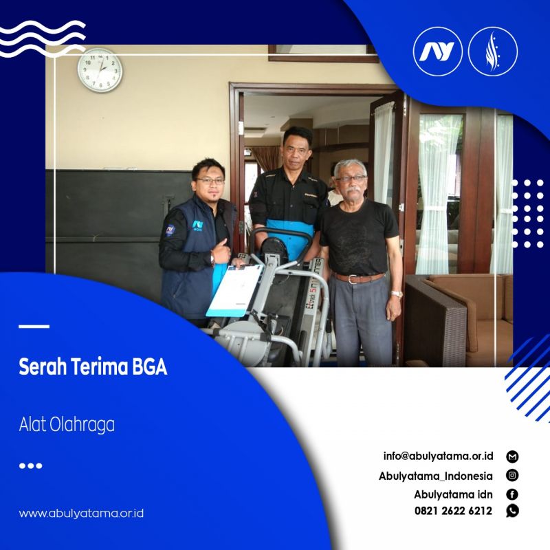 Serah Terima BGA Alat Olahraga