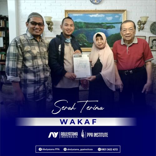 SERAH TERIMA WAKAF