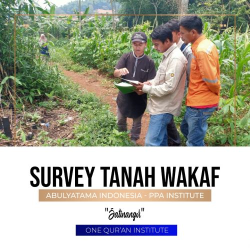 Survey dan Pemetaan Lahan Wakaf Pembangunan Kampus OQI