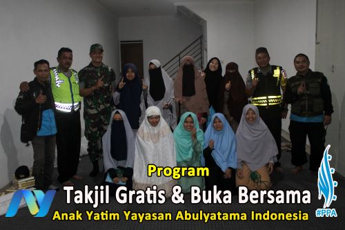 Takjil Gratis & Buka Bersama Anak Yatim
