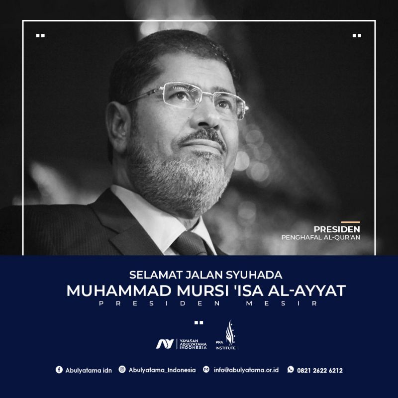 WAFATNYA  MUHAMMAD MURSI
