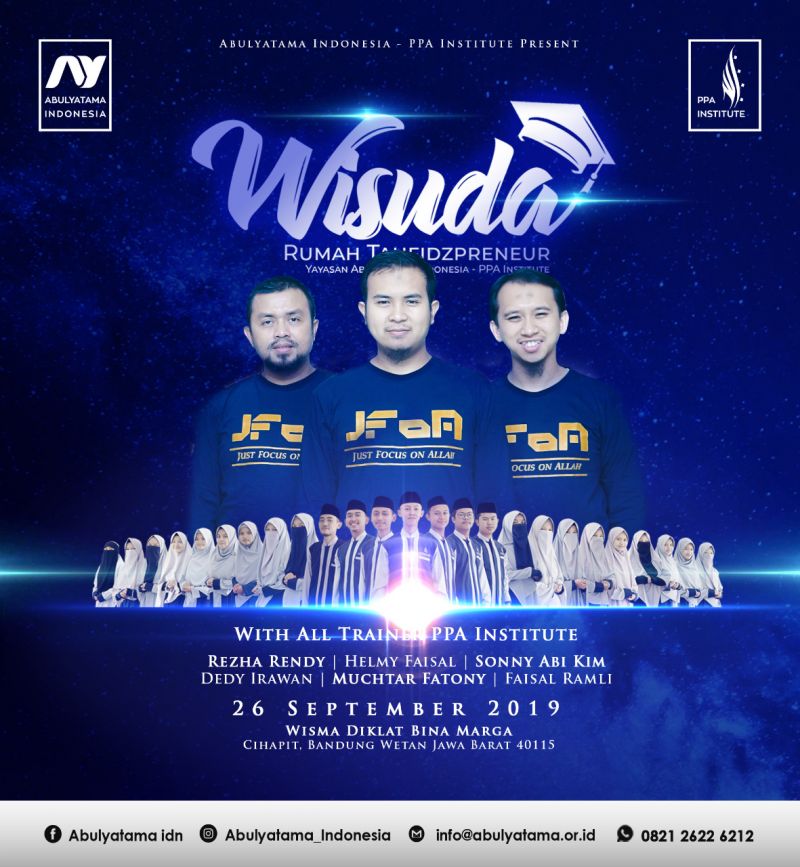 Wisuda Angkatan III Rumah Tahfidzpreneur