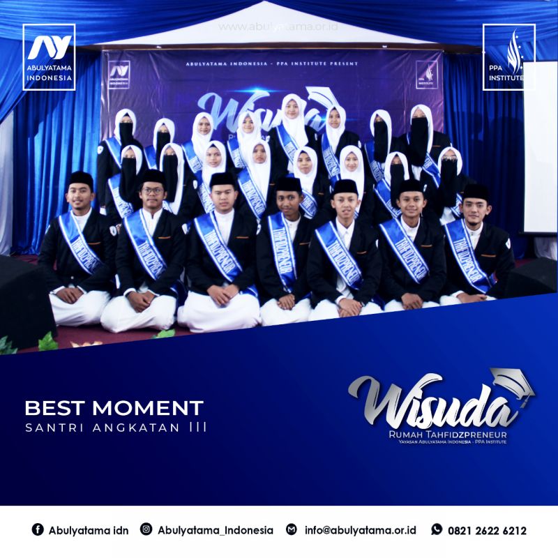 Wisuda Angkatan III Rumah Tahfidzpreneur