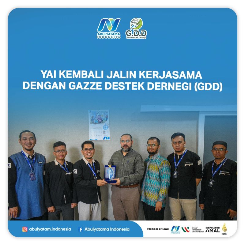 YAI KEMBALI JALIN KERJASAMA DENGAN GAZZE DESTEK DERNEĞI (GDD)