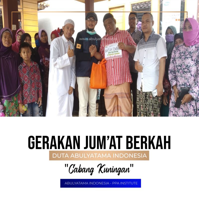 Gerakan Jumat Berkah (GJB) Berbagi Paket Sembako untuk Muallaf dan Dhuafa