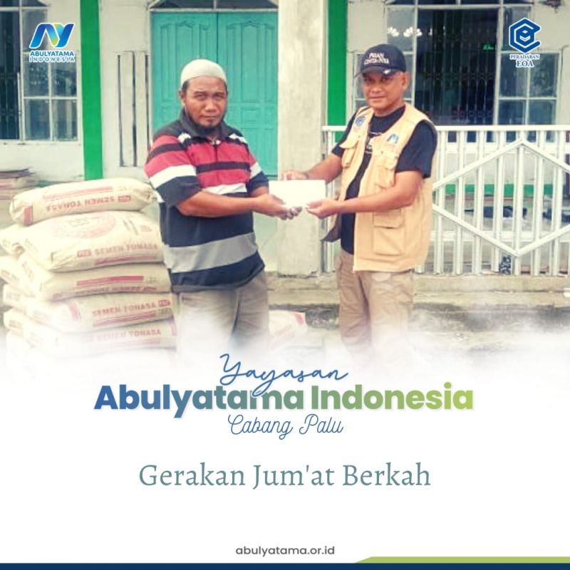 Gerakan Jum`at Berkah ( GJB ) Bantuan Perbaikan Mesjid Jami Baiturahiim