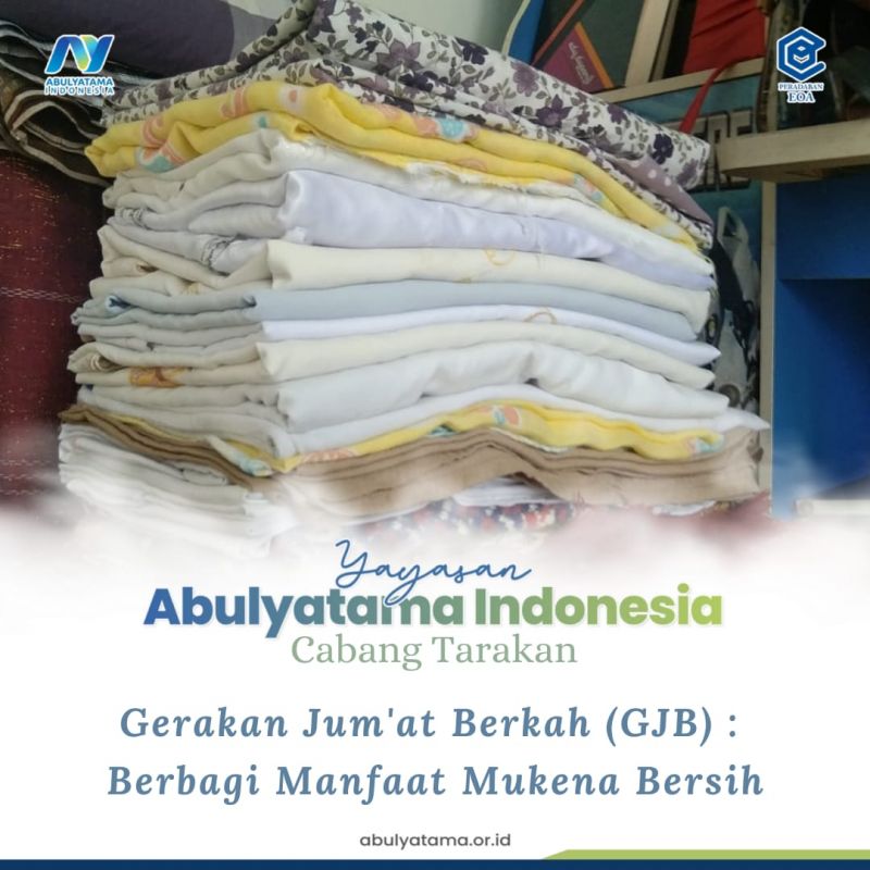 Gerakan Jum`at Berkah (GJB): Berbagi Manfaat Mukenah Bersih
