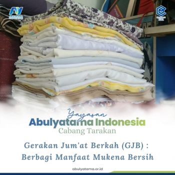 Gerakan Jum`at Berkah (GJB): Berbagi Manfaat Mukenah Bersih