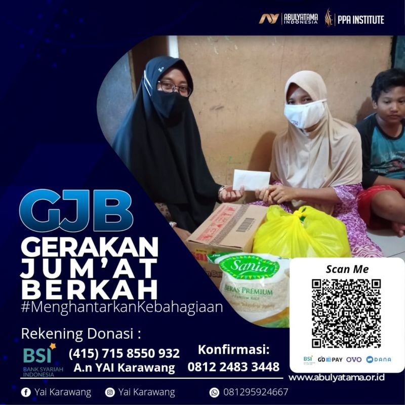 Gerakan Jum`at Berkah YAI-PPLC Karawang
