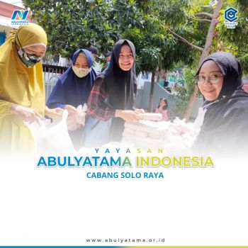 Gerakan Jum`at Berkah ( GJB ) YAI SOLORAYA Berbagi Sayur dan Lauk Sehat